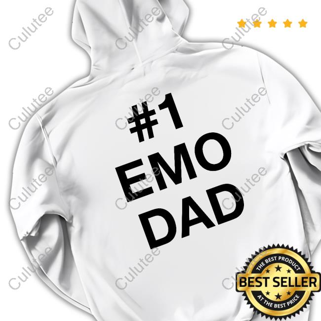#1 Emo Dad Shirt Funny