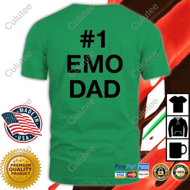#1 Emo Dad Long Sleeve T Shirt #1 Emo Dad Long Sleeve T Shirt